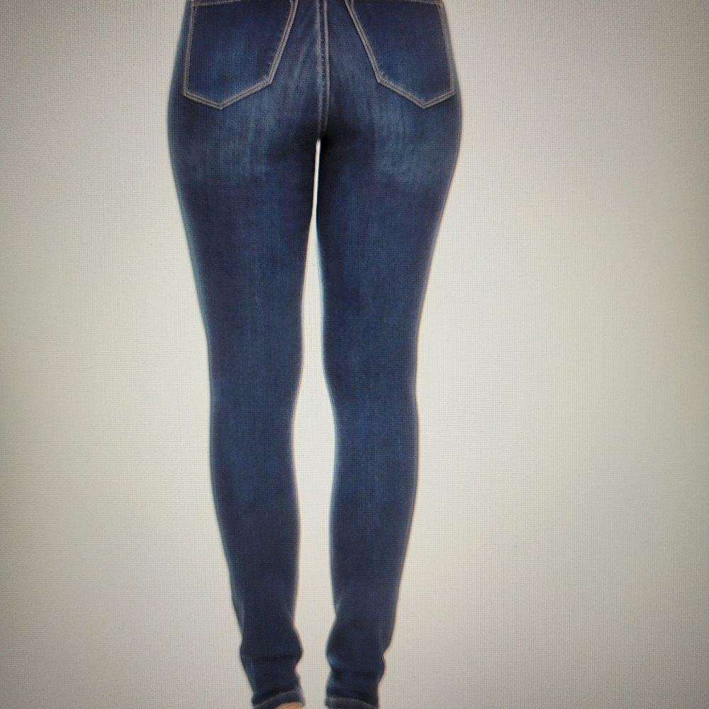 Womens High Rise Jeans - Picture 2 of 2